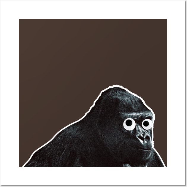 Dumb Gorilla! Wall Art by DavidCentioli